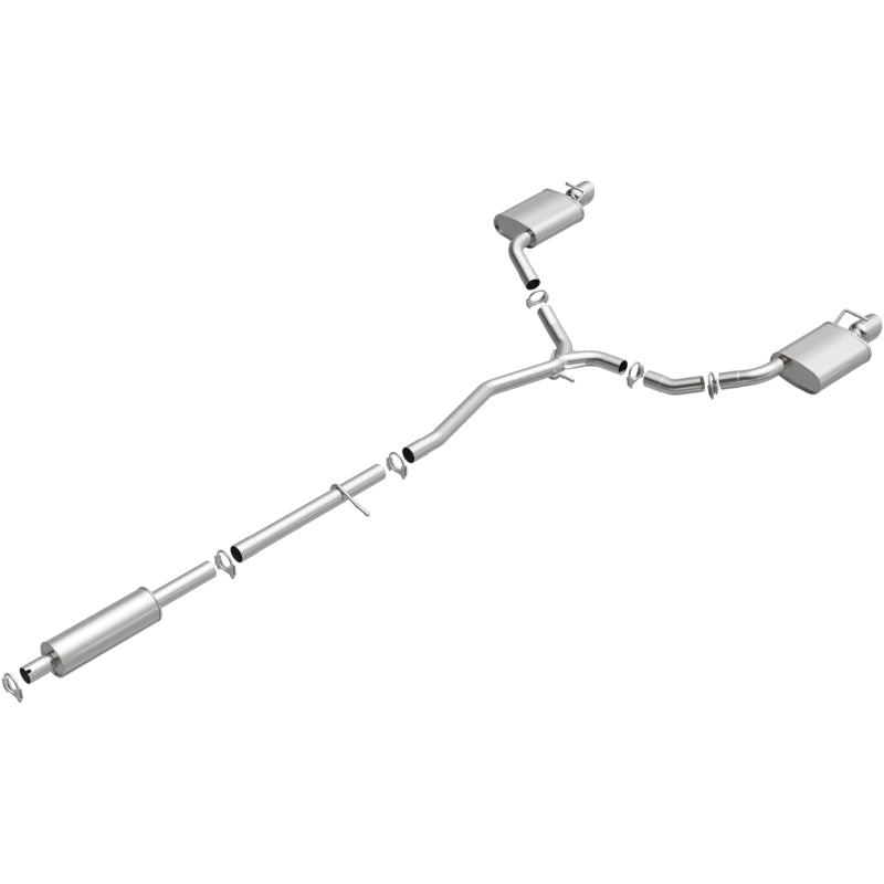 2011-2015 Ford Explorer Direct-Fit Replacement Exhaust System 106-0459 aluminized steel