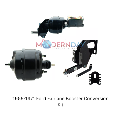 power brake booster and master cylinder kit for 1966-1971 Ford black fits-1966-1971-ford-fairlane-booster-conversion-kit-fd-200 MBM
