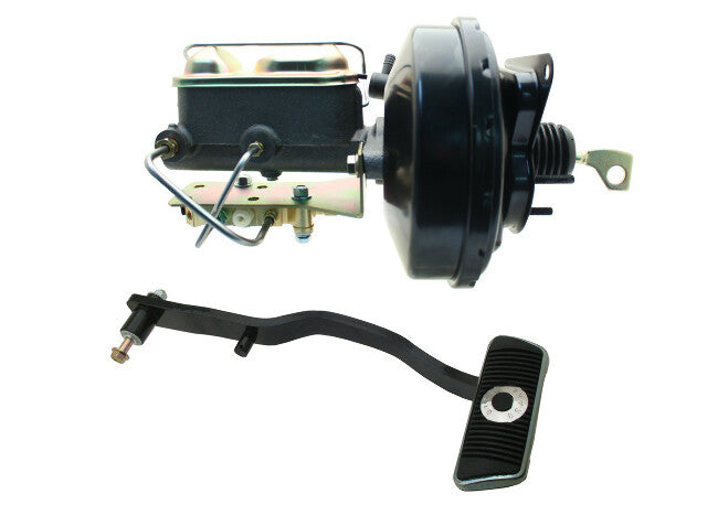 power brake booster and master cylinder kit for 1967-1970 Ford Mustang black drum brake power brake manual brake fits-1967-1970-ford-mustang-booster-conversion-automatic-only-d MBM