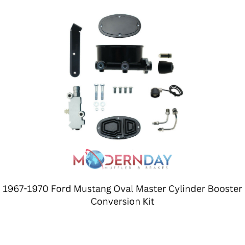 power brake booster and master cylinder kit for 1967-1970 Ford Mustang stainless steel steel black aluminum fits-1967-1970-ford-mustan-oval-master-cylinder-booster-conversion-k MBM