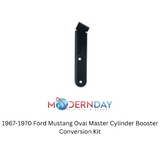 power brake booster and master cylinder kit for 1967-1970 Ford Mustang stainless steel steel black aluminum fits-1967-1970-ford-mustan-oval-master-cylinder-booster-conversion-k MBM