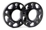 Spacers; 5x120 for 72.6mm CB for 17mm Thick D210-2042 BMW performance black aluminum