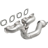 Catalytic Converter with Integrated Exhaust Manifold for HM Grade Federal / EPA Compliant Direct-Fit Manifold Catalytic