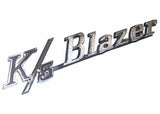 1969-1972 Chevrolet Blazer; Fender Emblem Set - Pair FE72K5B chrome