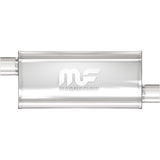 Exhaust Muffler for 5 X 8in. Oval Straight-Through Performance Exhaust Muffler MagnaFlow 14260