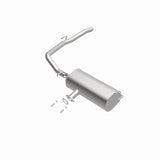 Fits 2004-2010 Toyota Sienna Direct-Fit Replacement Exhaust System 106-0192 aluminized steel