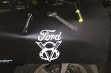 Original Fender Gripper fender cover  Ford V8 Logo - FG2135