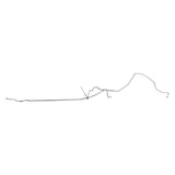 Fuel Line for 1975-1981 Pontiac Firebird w/ Pontiac V8 3/8" 2 Piece Tank to Pump stainless steel