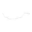 Fuel Line for 1982-1992 Chevy Camaro stainless steel