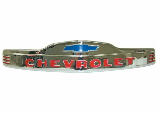 1947-1953 Chevrolet Truck; Front Hood Emblem - Stainless FHE4753