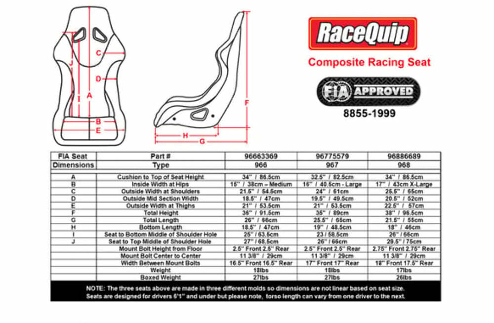 RaceQuip racing harness 16 inch black large medium 96775579RQP