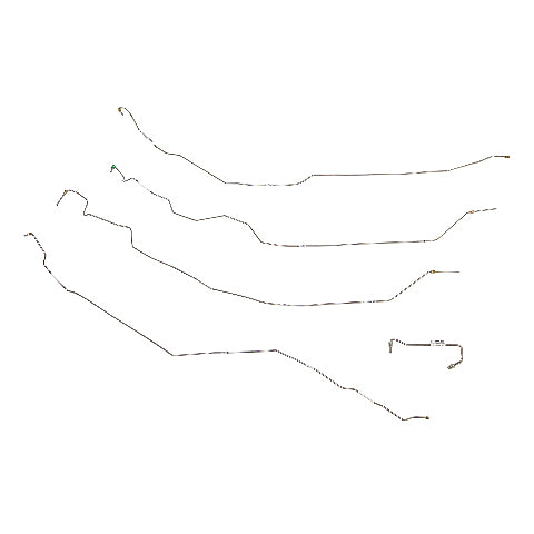 Intermediate Brake Line Kit for 95-97 Chevy Camaro stainless steel