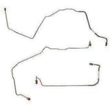 Front Brake Line Kit for 1998-2003 Pontiac Grand Prix AWABS ABS stainless steel