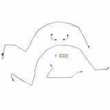 Front Brake Line Kit for 1955-1957 disc brakes stainless steel
