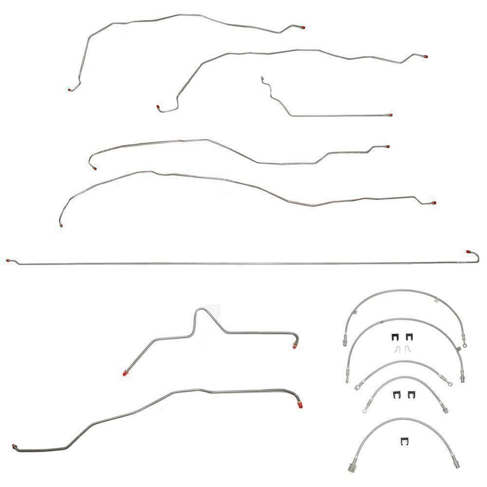 Brake Line for 2013 BLH2 ABS long bed stainless steel