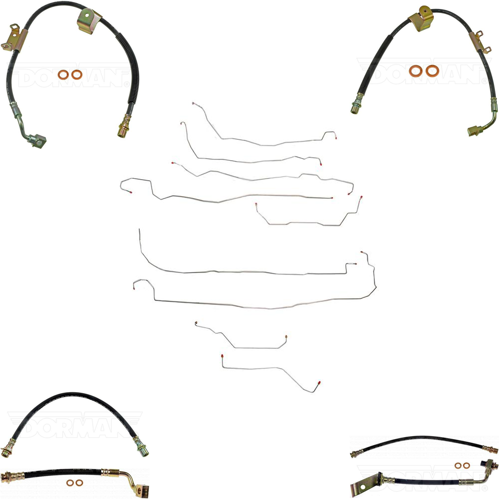 Brake Line for 2003-2007 Complete ABS stainless steel