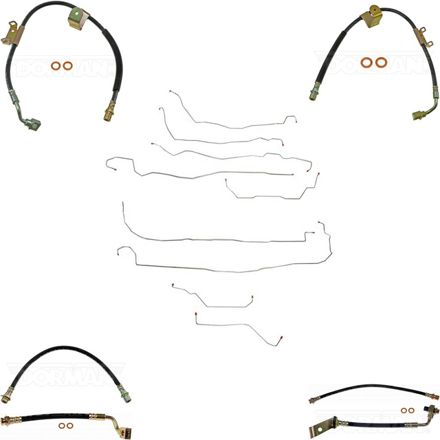 Brake Line for 2003-2007 Complete ABS stainless steel