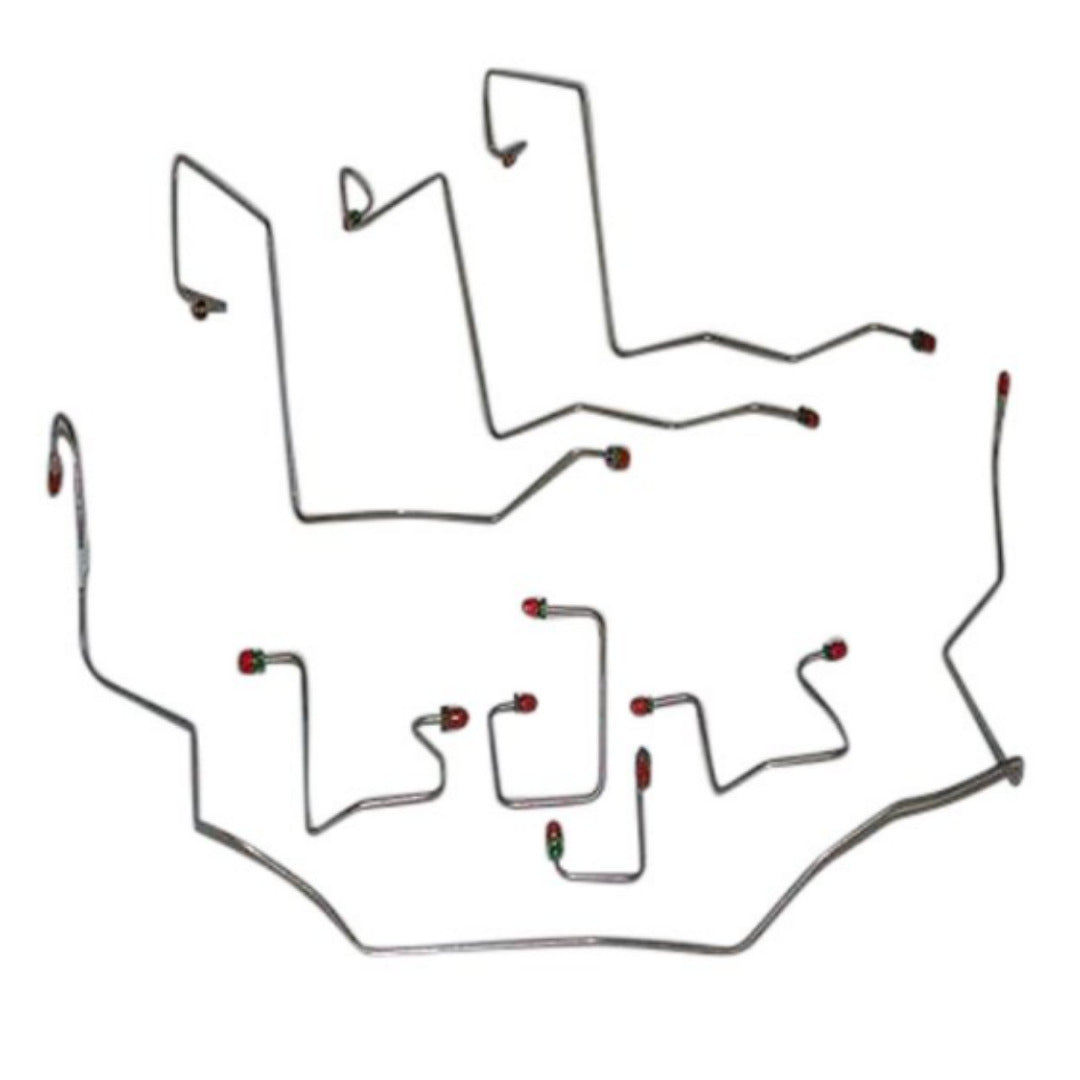 t Fine Lines CBK0012SS - Brake Line Kit 4WD Ext Cab/Long Bed Stainless Steel for 98-01 Dodge Ram 3500 Fine Lines