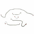 Front Brake Line Kit for 1969 disc brakes stainless steel