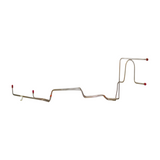 Transmission Cooler Lines for 1966 - Ford Galaxie SBF stainless steel