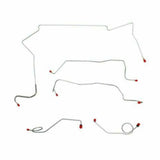 Front Brake Line Kit for 1967-1968 - Plymouth Fury disc brakes stainless steel