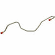Fuel Line for 1969-1970 for Pontiac Firebird Pump to Carb stainless steel
