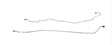 Brake Line for 1967-1972 - Intermediate 2WD long bed stainless steel