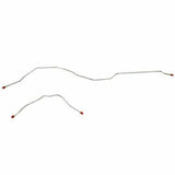 Brake Line for - Rear Axle Lines For 67-72 Ford F-250 2 Piece stainless steel