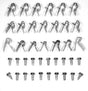 Fuel Line for 2013 Firebird Fuel and Brake 20 Clips For 75-81 Firebird Mild steel