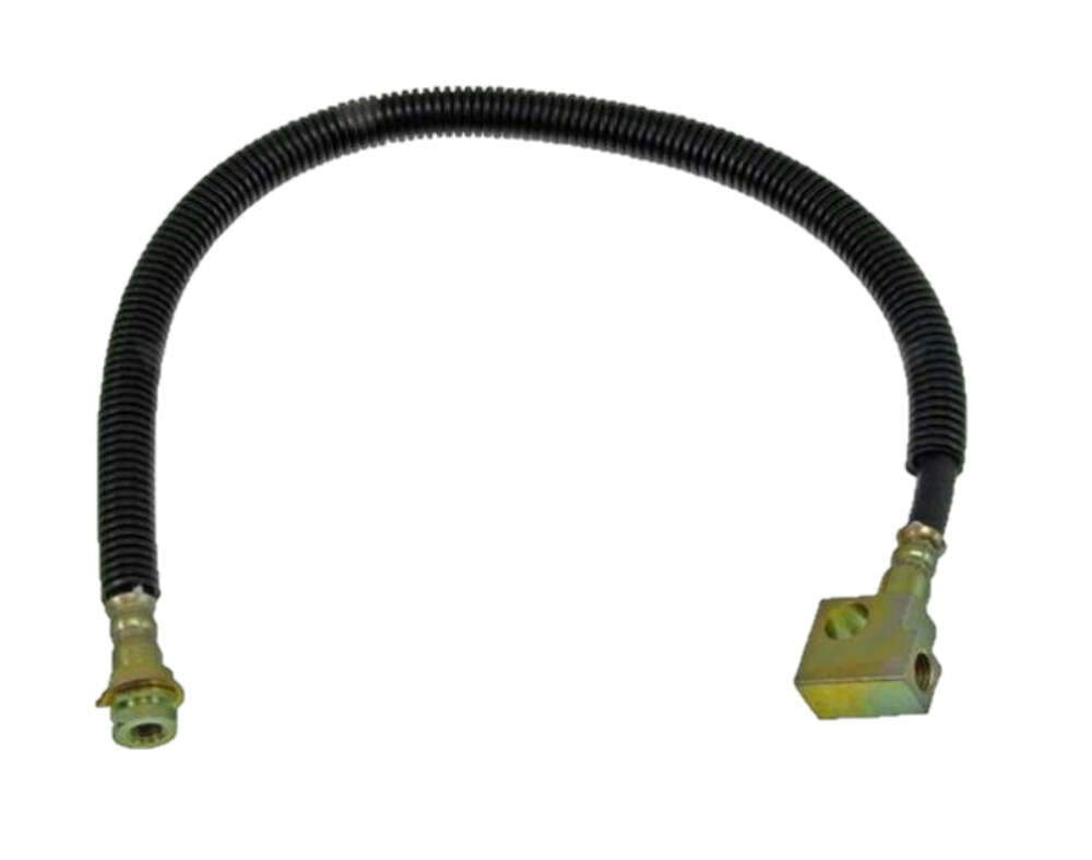 t Fits 01-02 Dodge Ram 2500 Rear Drop Brake Hose with Rear Disc; Rubber-FLH620180 Fine Lines