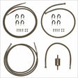 Fuel Line Kit for 2001-2003 Chevy Silverado 2500HD Quick Fix long bed stainless steel