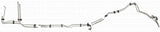 Fuel Line Kit for 2003 01-03 GM 2500HD Crew Cab 6.6L Complete stainless steel