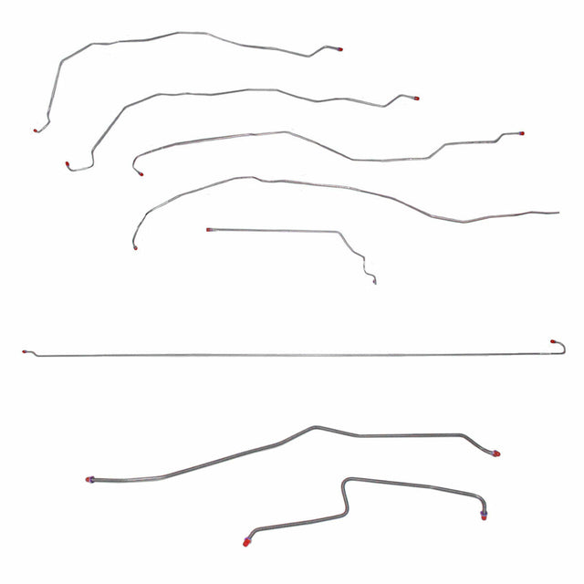 Brake Line for 01-07 GM 3500 Dually Crew Cab Complete long bed stainless steel