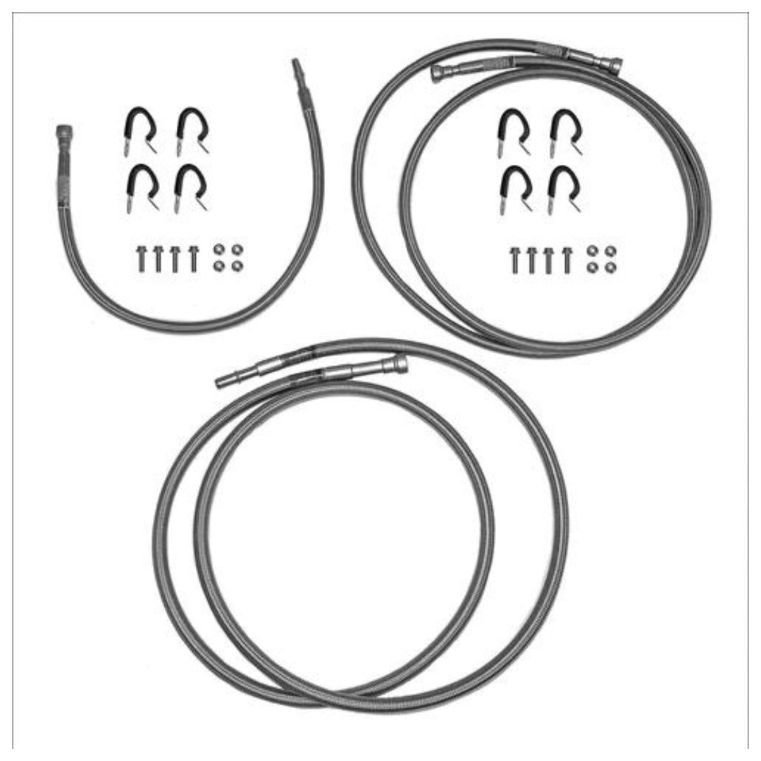 t Fits 01-10 Chevrolet 2500HD Duramax Diesel Reg Cab Quick Fix Fuel Line-QFF0016SS Fine Lines