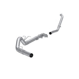 t Fits 03-07 F-250 SD 4" Turbo Back Single Side (Stock Cat) No Muffler-S6206PLM MBRP Exhaust