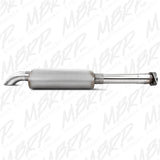 MBRP performance muffler fits Jeep Wrangler Armor Plus Series T409 stainless steel S5522409