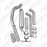MBRP turbo-back exhaust system single side exit aluminized steel S6216AL
