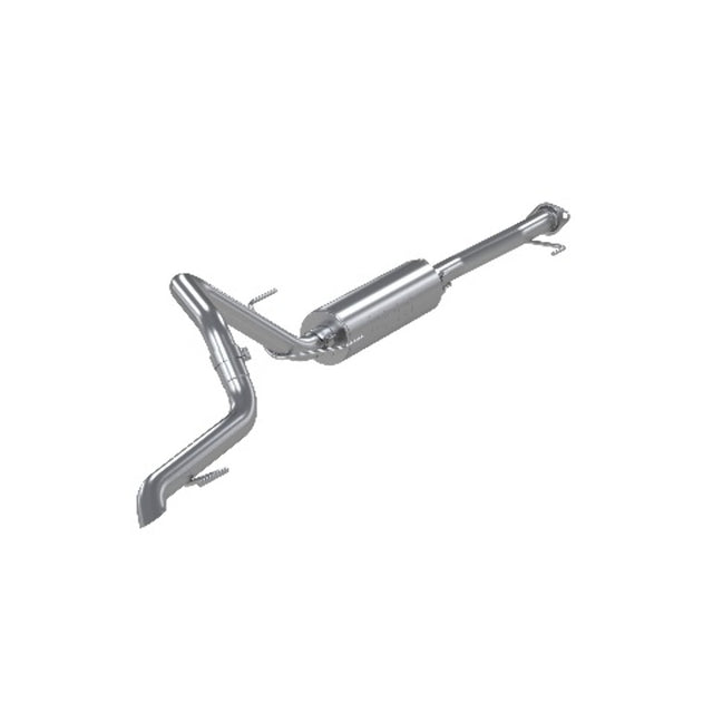 MBRP cat-back exhaust system fits Toyota 4Runner single rear exit aluminized steel S5343AL 2.5 inch inlet/outlet