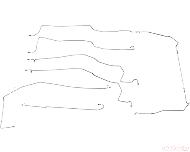 t Fits 05-08 Cadillac STS, Complete Brake Line Kit, Steel-CBK0239OM Fine Lines