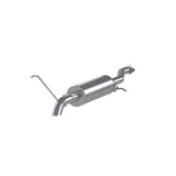 t Fits 07-08 Chevrolet Colorado 2 1/2" Cat Back; Before Axle Turn Down; AL-S5052AL MBRP Exhaust