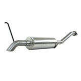t Fits 07-08 Chevrolet Colorado 2 1/2" Cat Back; Before Axle Turn Down; AL-S5052AL MBRP Exhaust