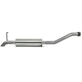 t Fits 07-08 Chevrolet Colorado 2 1/2" Cat Back; Before Axle Turn Down; AL-S5052AL MBRP Exhaust