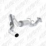 MBRP cat-back exhaust system fits Chevy Silverado 2500 single side exit aluminized steel S5078AL