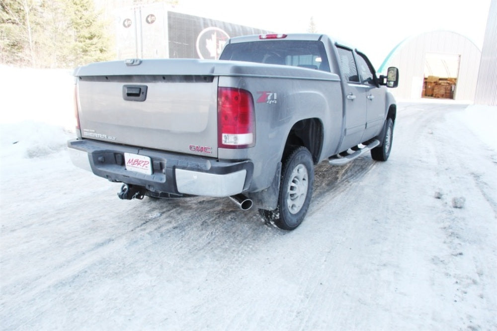 MBRP cat-back exhaust system fits Chevy Silverado 2500 single side exit aluminized steel S5078AL