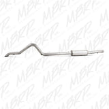 MBRP performance muffler fits Jeep Wrangler aluminized steel S5514AL