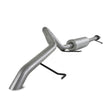 MBRP cat-back exhaust system single rear exit aluminized steel S5310AL
