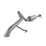 MBRP cat-back exhaust system single rear exit aluminized steel S5310AL