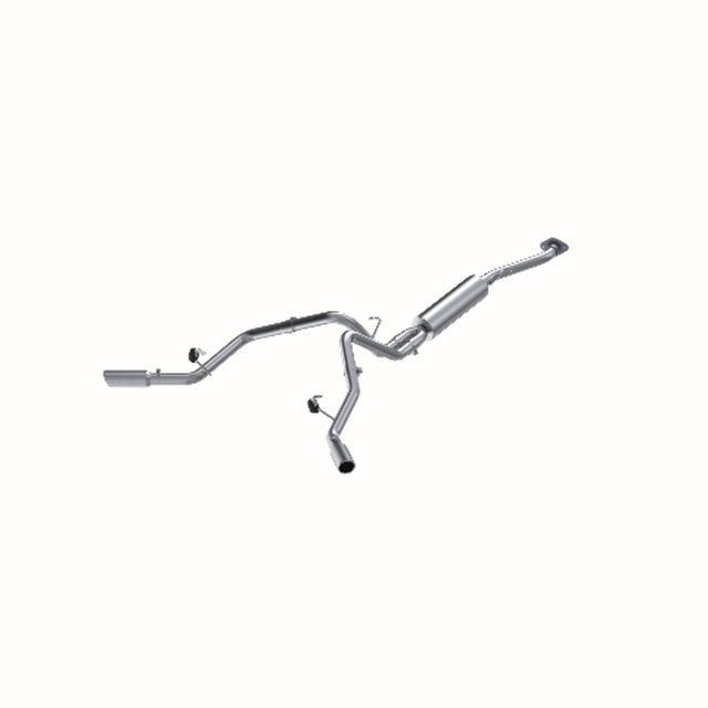 MBRP cat-back exhaust system fits Chevy Silverado 1500 aluminized steel S5022AL