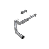 MBRP cat-back exhaust system fits Chevy Silverado 2500 single side exit Armor Plus Series T409 stainless steel S6012409