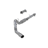 MBRP cat-back exhaust system fits Chevy Silverado 2500 single side exit Armor Plus Series T409 stainless steel S6012409